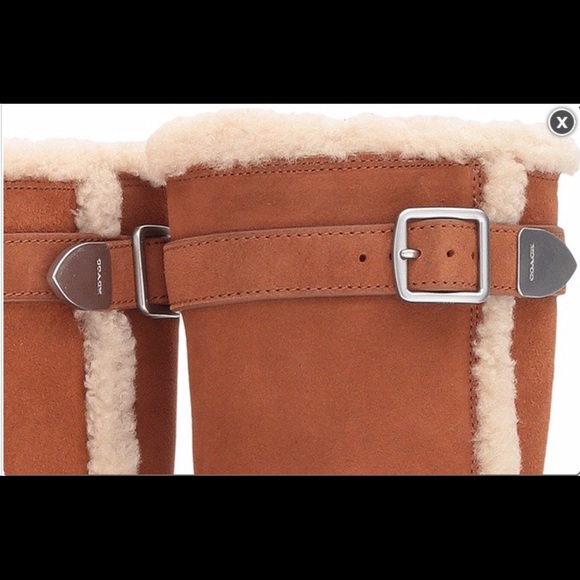 Coach shearling boots - Picture 4 of 7